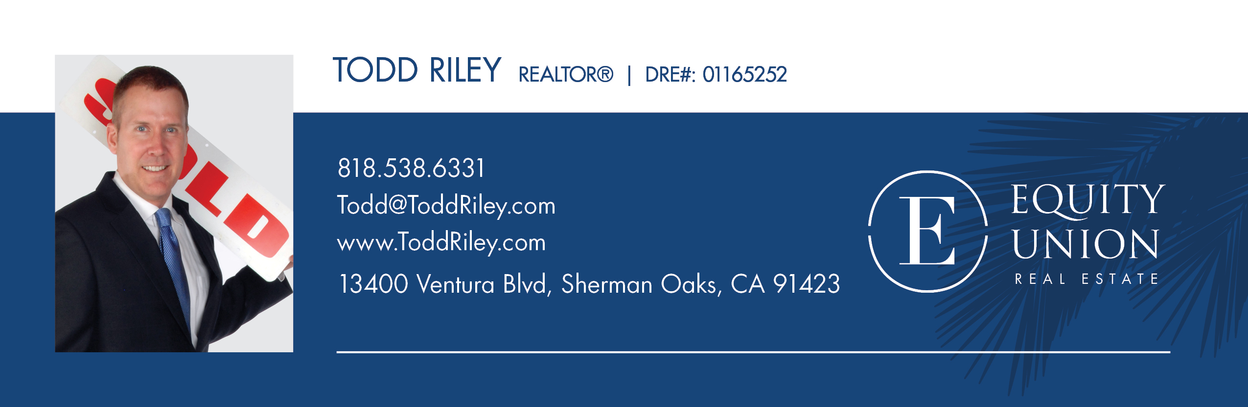 Signature for Todd Riley Real Estate